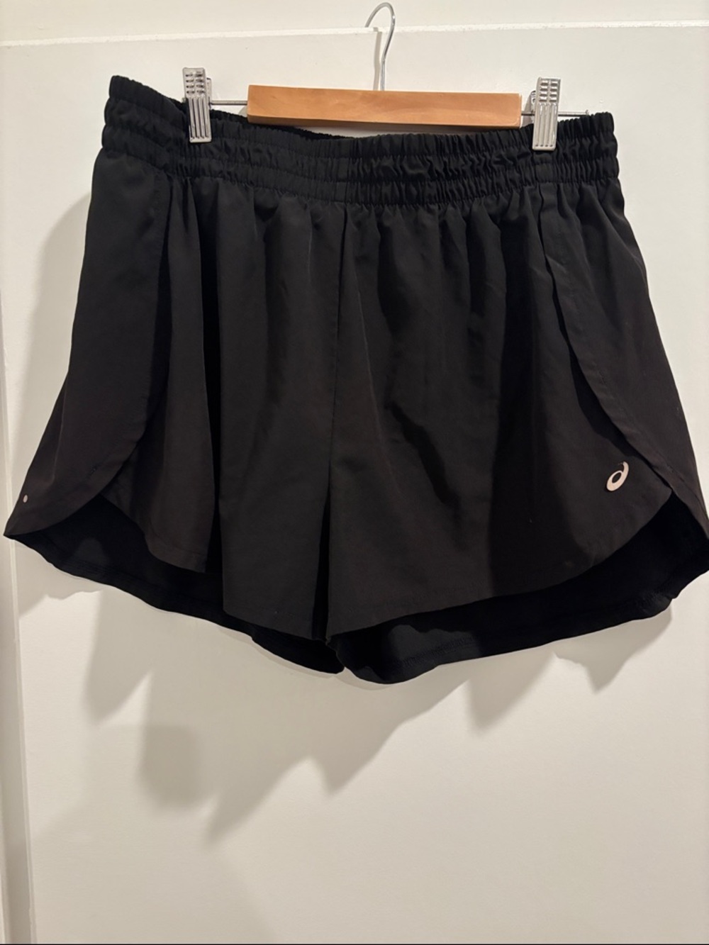 ASICS Black Women's Athletic Shorts with Inner Liner
